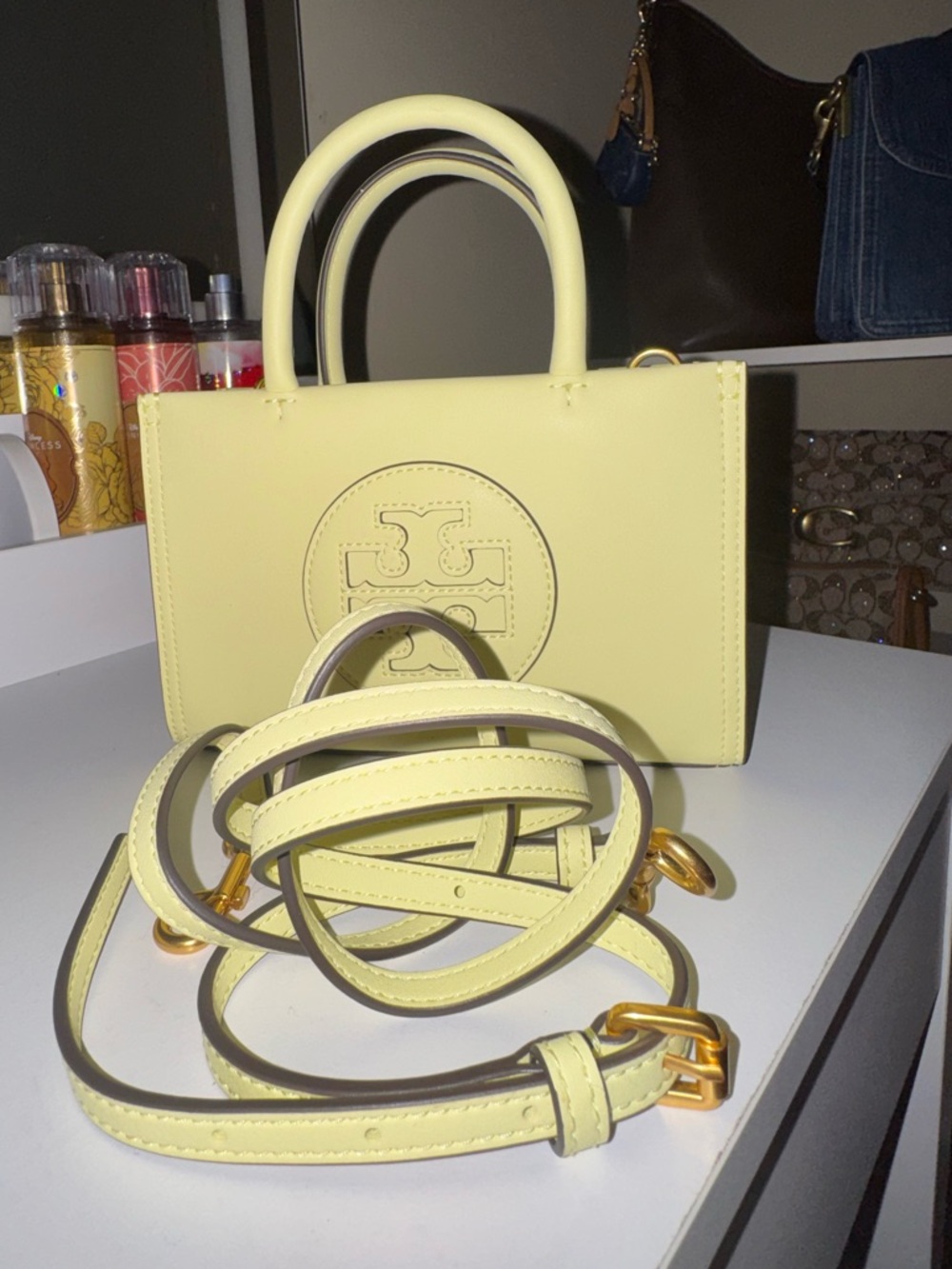 Tory Burch Ella Bio Mini Tote - Picture 6 of 9
